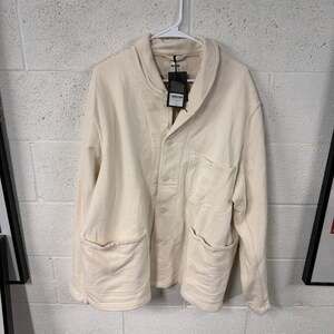 Buck Mason Natural Interloop Shawl Jacket